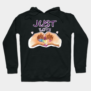 LOVE in Hands Hoodie